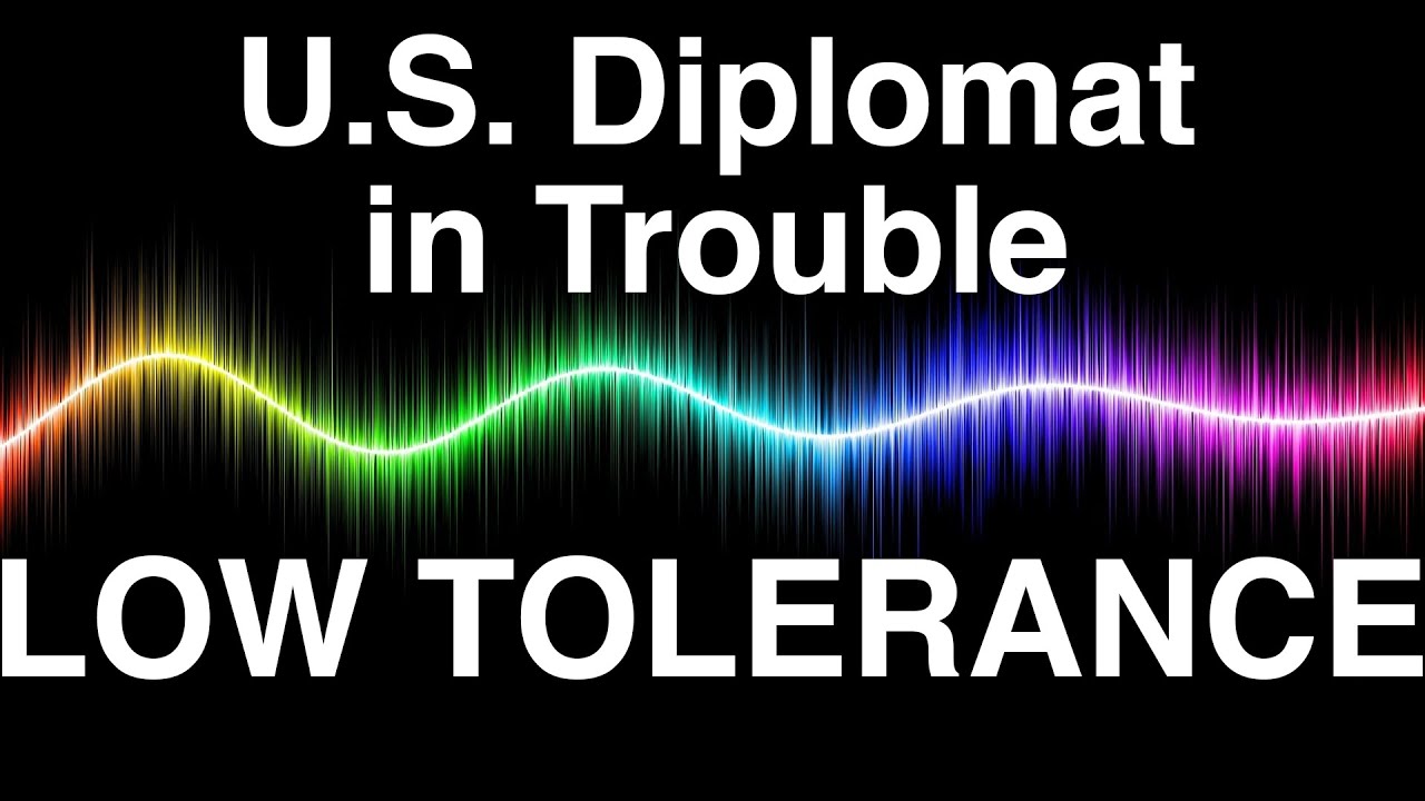 U.S. Diplomat in Trouble Overseas for Using ‘Inappropriate’ Word LOW TOLERANCE