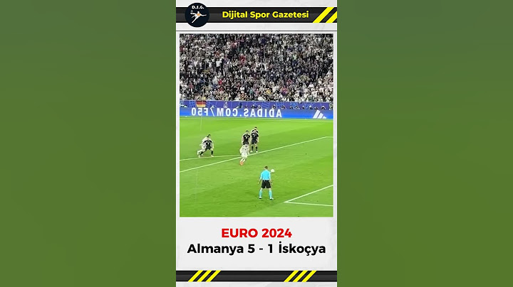 Avrupa Futbol Şampiyonası EURO 2024'ün açılış maçında ev sahibi Almanya, İskoçya'yı 5-1 yendi.