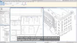 Revit 2018 Whats New - Electrical Circuit Path
