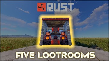 Rust - 5 Loot Rooms to Buff Your Rust Base Design