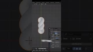 Blender tips 39 How to make rope #blendertips  #blendertutorial