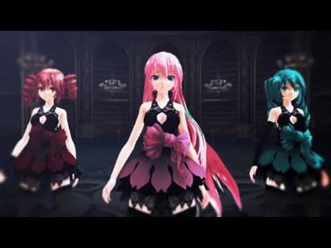 ★MMD★　ライアーダンス　Teto・Luka・Miku　３人を躍らせてみた(*´з`)