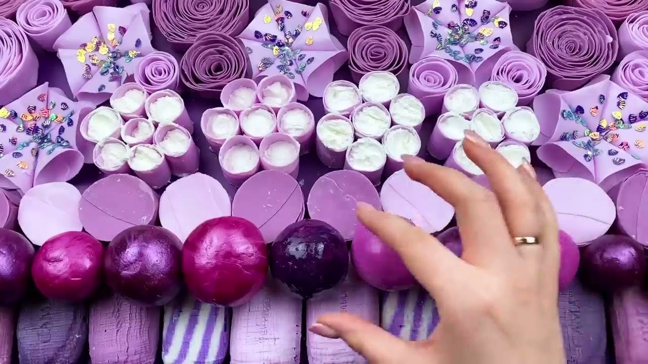 ASMR Soap Cubes Crushing, Satisfying Soap Boxes, Starch & Clay Cracking Sounds