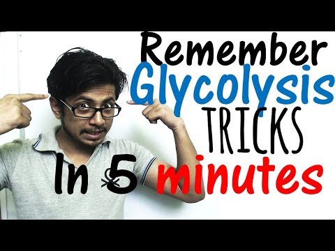 How to remember glycolysis in 5 minutes ? Easy glycolysis trick