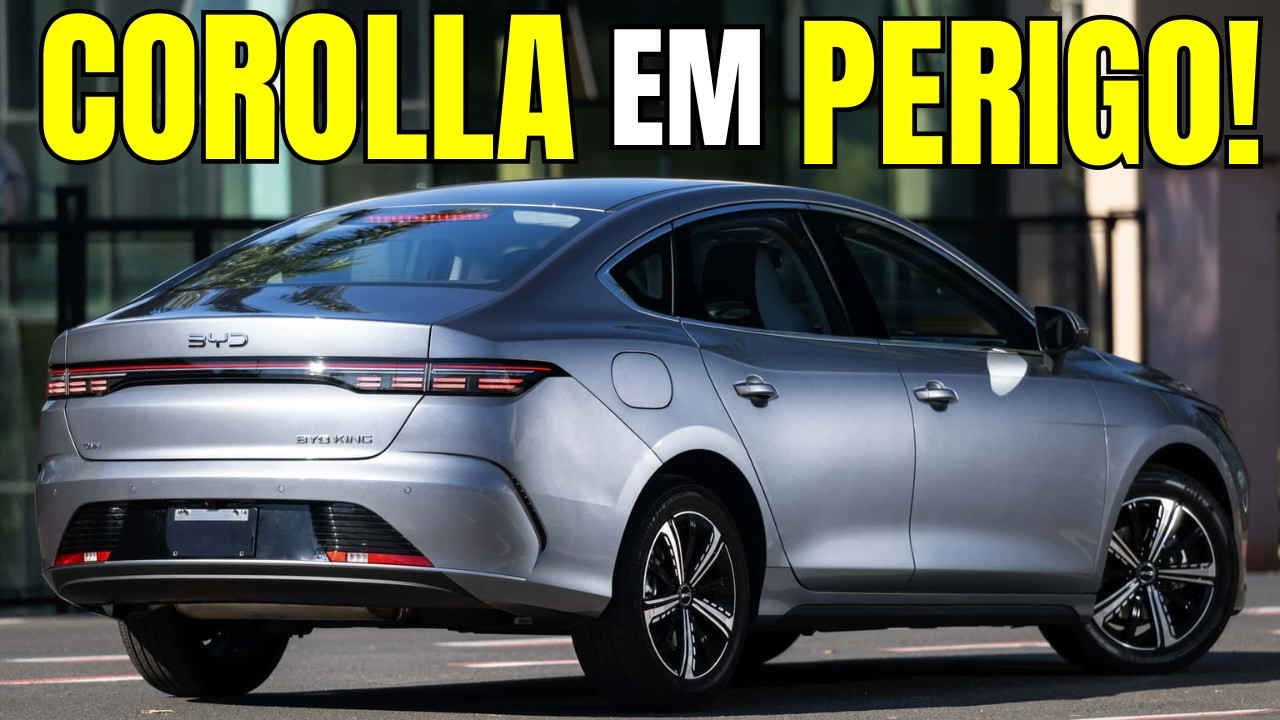BYD King GS: O Sedan que vai Fazer Você ESQUECER o Corolla Hybrid!