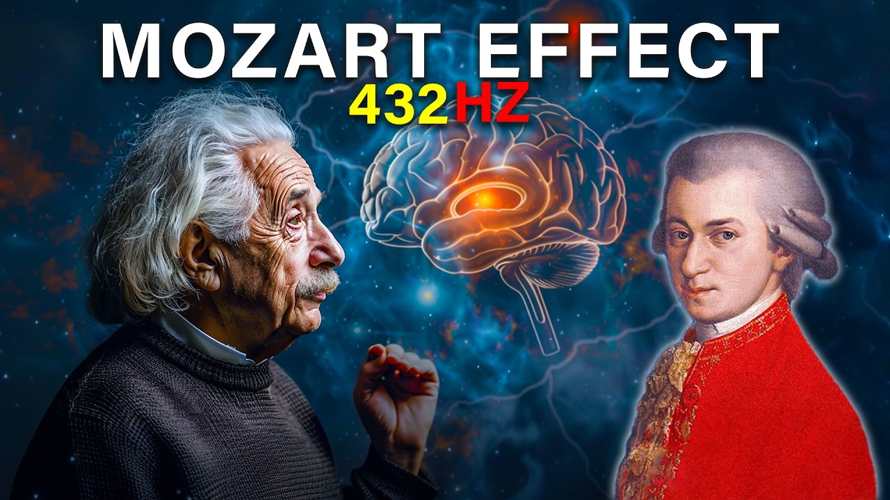 Эффект Моцарта на частоте 432 Гц | Классическая музыка для повышения умственных способностей и конце