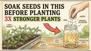 Soak Your Seeds in THIS First: The Ultimate Trick for Faster Germination and Stronger Seedlings.