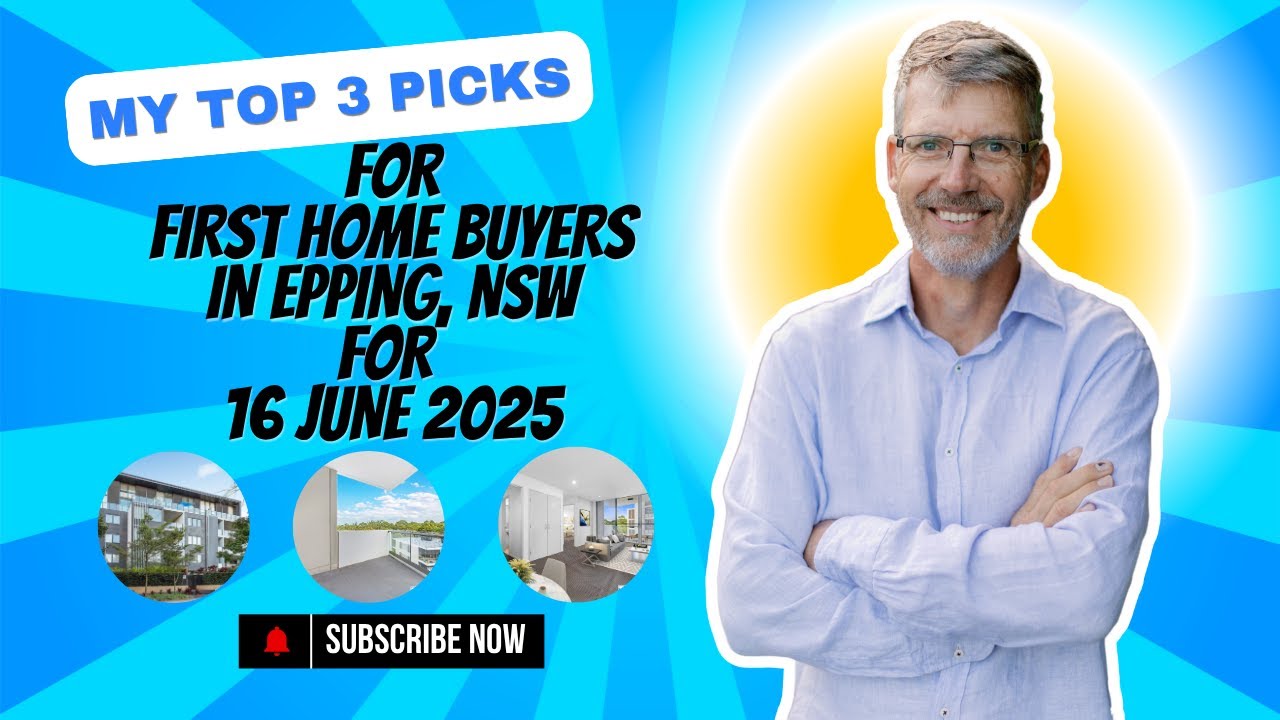 Top 3 first home buyer properties in Epping NSW for 16 June 2025