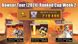 Mario Kart Tour - Bowser Tour (2024) Ranked Cup Week 2 219,486 pts