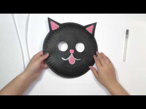 Video: Paano Gumawa Ng Cat Mask