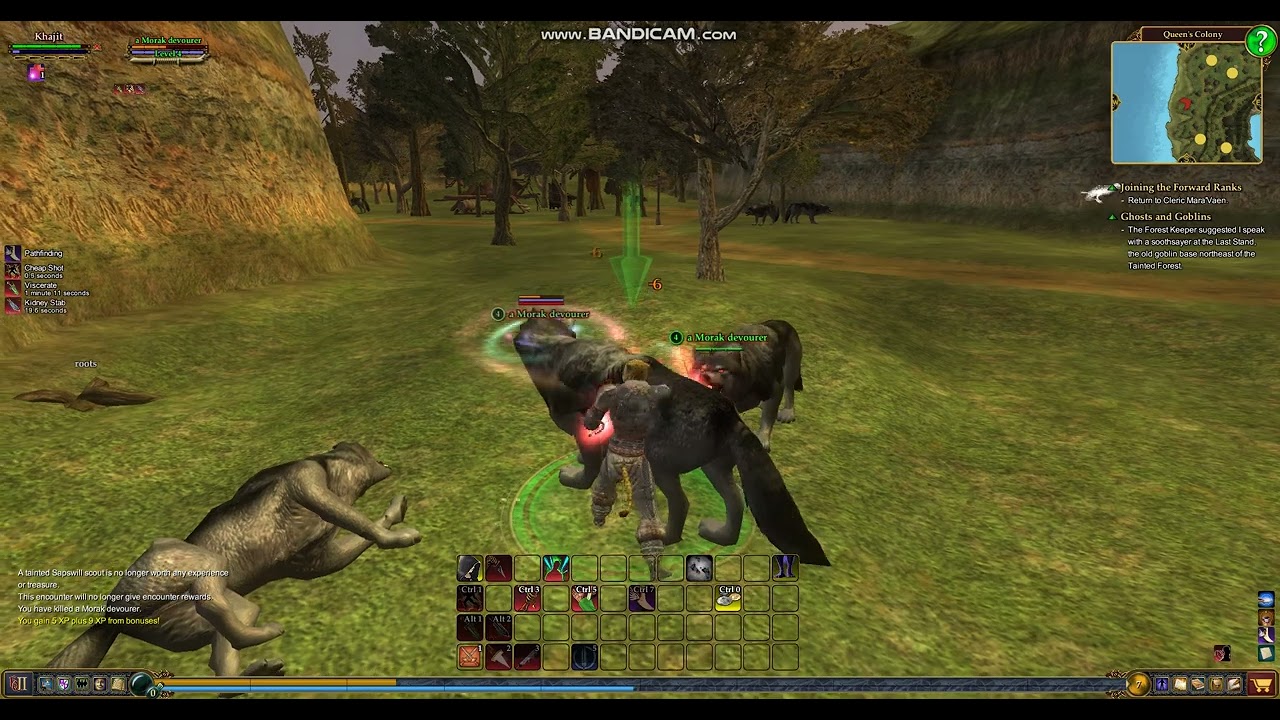 Everquest 2 - Level 4 Morak Devourers - Kerra Swashbuckler Character