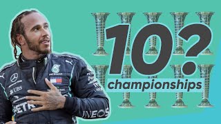 Can Lewis Hamilton Get 10 World Championships | Is 10 Possible ?