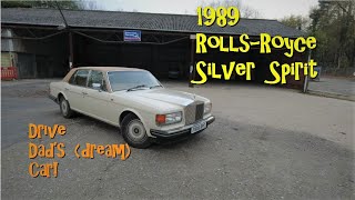 Drive Dad's Car! Rolls-Royce Silver Spirit (bit posh for my dad!)