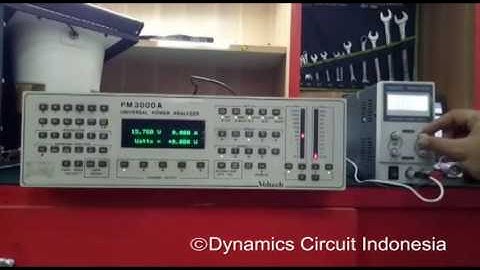 Voltech PM3000A successfully repaired