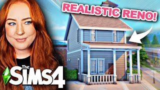 Renovating Canal Corner Using Only Base Game & Eco Lifestyle! || The Sims 4