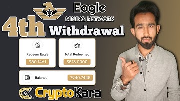 Eagle Network 4th Withdrawal in Cryptokara wallet | How to withdraw EAN token | make money online