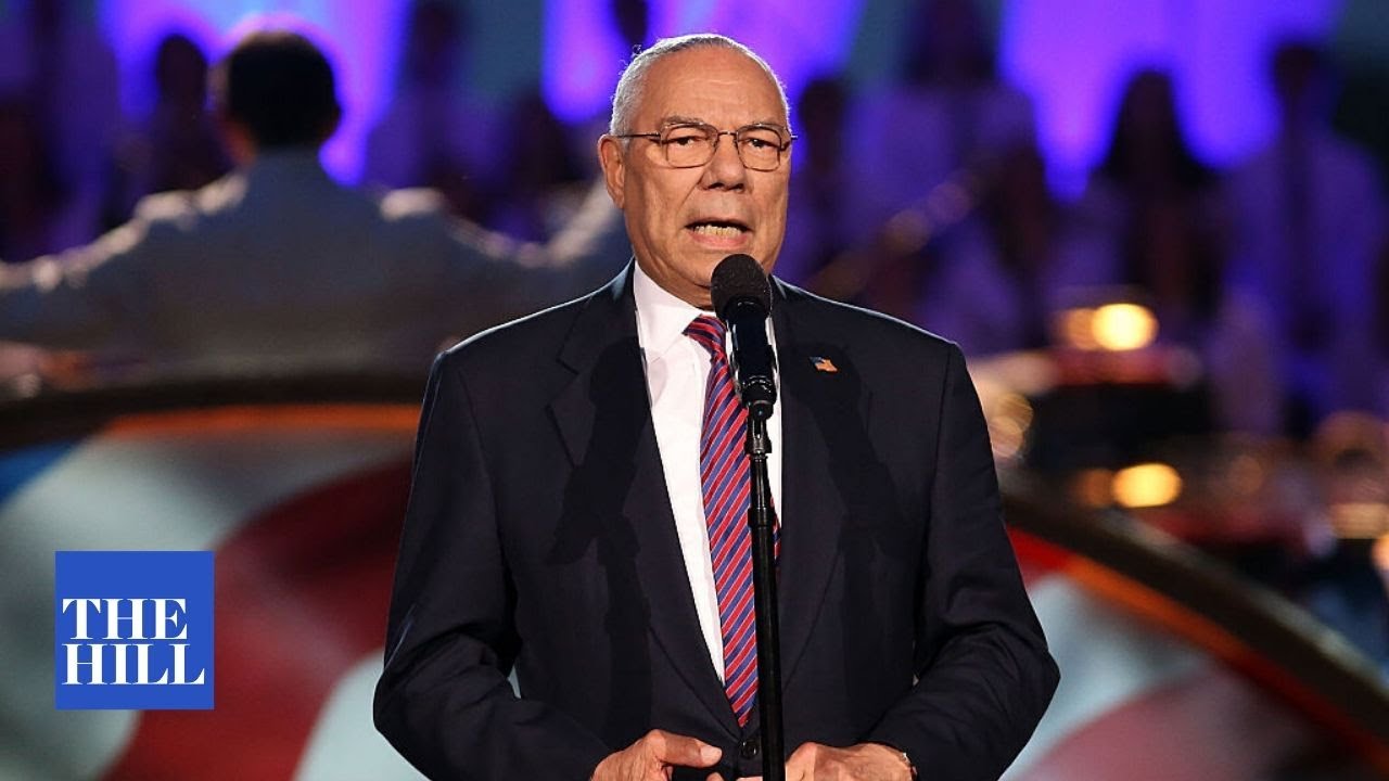 Colin Powell says he'll be voting for Biden