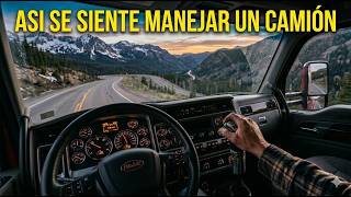 🚛 Vida Real De Un Camionero manejando camion manual por PRIMERA VEZ en la carretera metiendo cambios