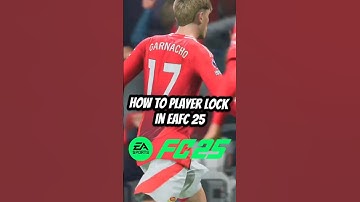 How to player lock in fc25 #eafc25