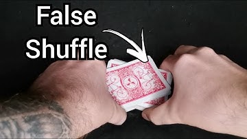 Learn To Do The Incredible Push Through False Riffle Shuffle.