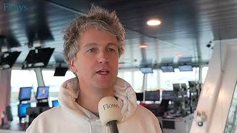 Bezoek aan kraanschip 