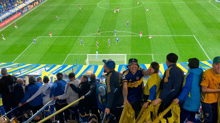 BOCA SAN LORENZO DESDE LA 12  l LO DA VUELTA en la BOMBONERA 🇦🇷⚽️