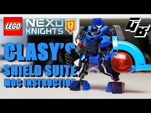 LEGO Nexo-Knights: Power shield Clay's mecha suit - Custom Set