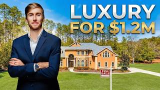 $1,200,000 Private Estate on 5 Acres in Alachua Florida | Luxury Home Tour