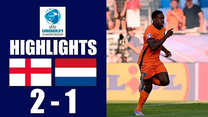 Noah Ohio Midfield Goal | England U21 vs Netherlands U21 2-1 Highlights | UEFA Euro U21 2025