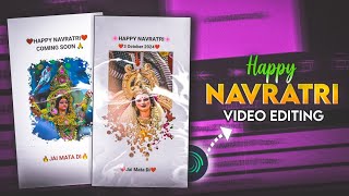 New trending reels navratri 3d photo moving video editing in alightmotion screenshot 5