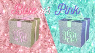 Choose Your Gift Box Blue vs Pink | Nail Art | Fashion | Cake,Icecream |#guesskrou