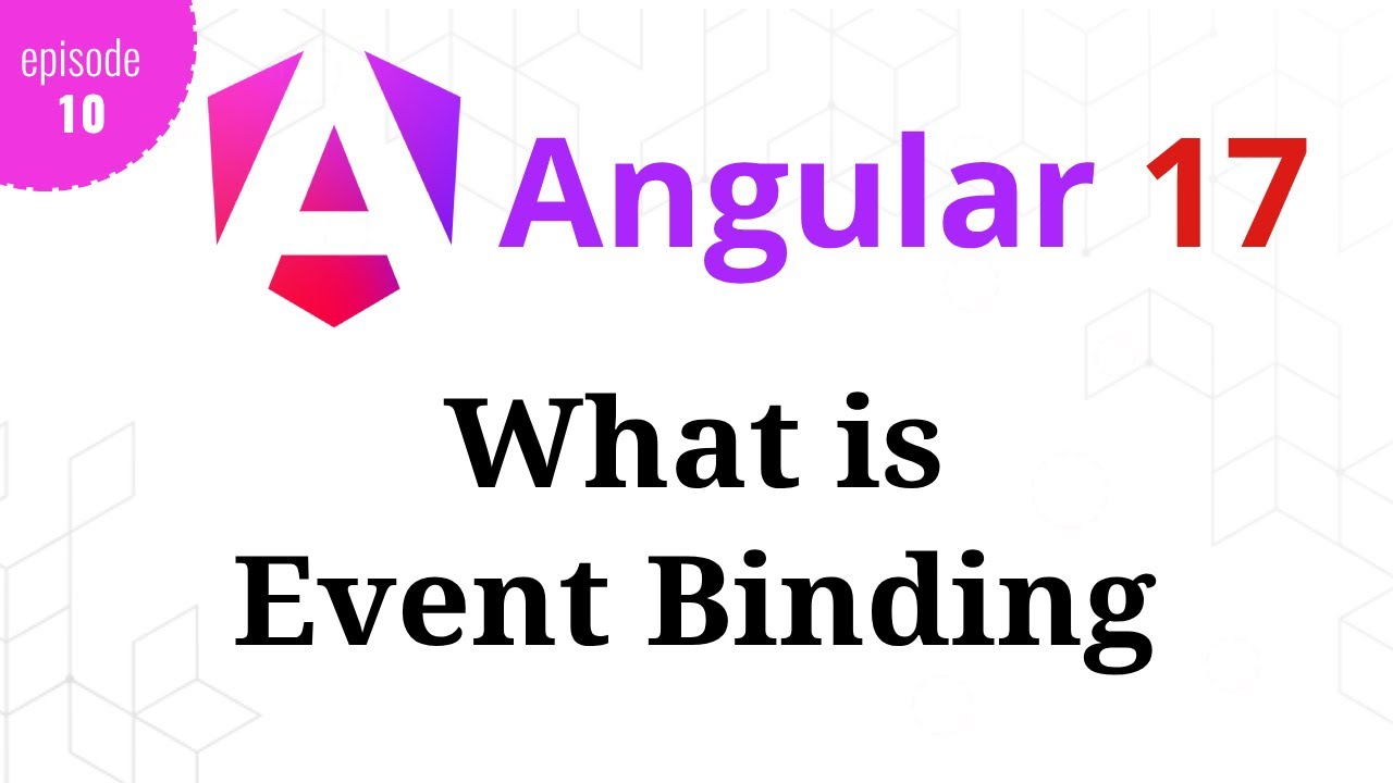 #Angular 17 - Episode - 10 | What is event binding | Hindi - YouTube