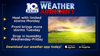 Monday Morning Forecast - Aug. 29, 2022