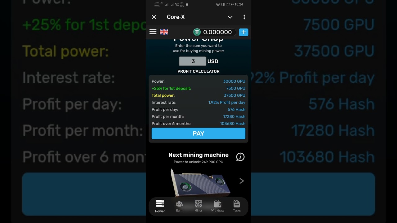 ပိုက်ဆံရှာလို့ရတဲ့ Telegram free mining