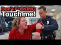 Entitled Karen Refuses To Comply...Officer Doesn't Tolerate Her Disrespect!
