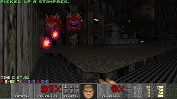 Doom 2: DBP39 MAP02 in 1:05.69 Pacifist