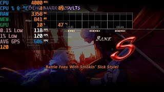 The Devil May Cry 4 benchmark AMD 2700x + 1080ti