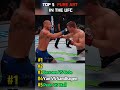 top 5 PURE ART IN THE UFC #ufc #knockout#boxing