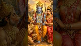 🌺 Ram Siya Hanuman🙏🙏🙏 Bhakti Darshan 🙏 | Beautiful AI Art of Shri Ram, Sita Mata & Hanuman Ji ✨