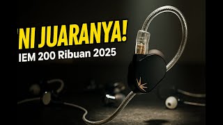 5 Rekomendasi EARPHONE IEM Murah Terbaik 2025! | Budget 200 Ribuan!