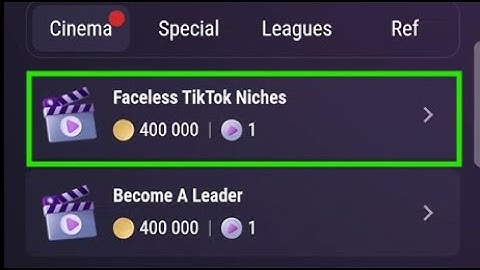 Faceless TikTok Niches | Tapswap Video Code | Top Faceless TikTok Niches That Earn Over $10K Per