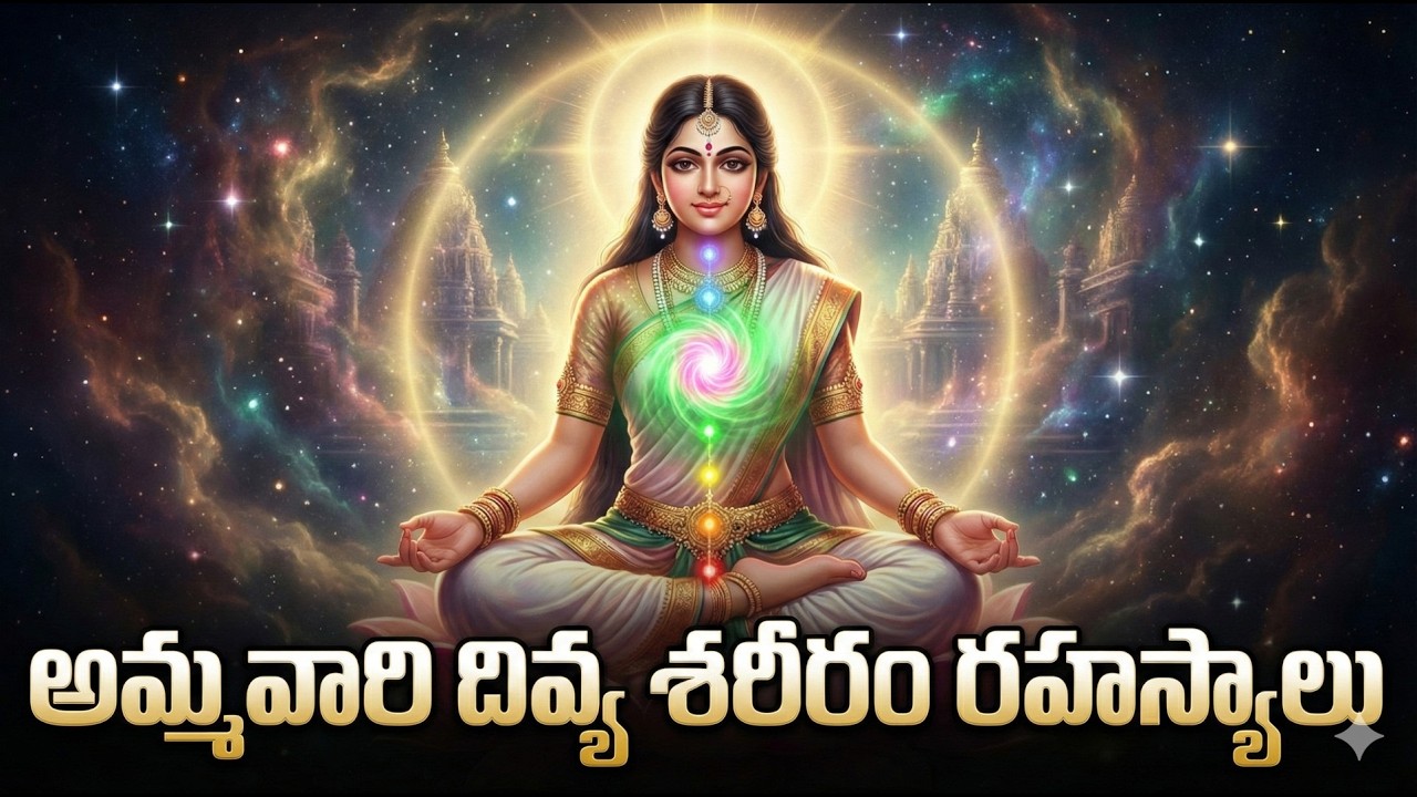 “నాభి నుండి హృదయ చక్రం వరకు: అమ్మవారి దివ్య శరీరం – చక్రాలు, నాడుల ఆధ్యాత్మిక విశ్లేషణ”