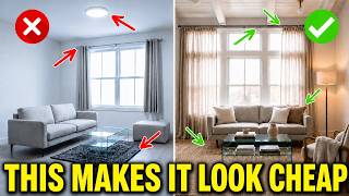 12 Design Mistakes That Make Your Home Look CHEAP (And How To Fix Them)