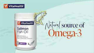 Premium & Natural Source of Omega-3 - VitaHealth Salmon Fish Oil screenshot 1