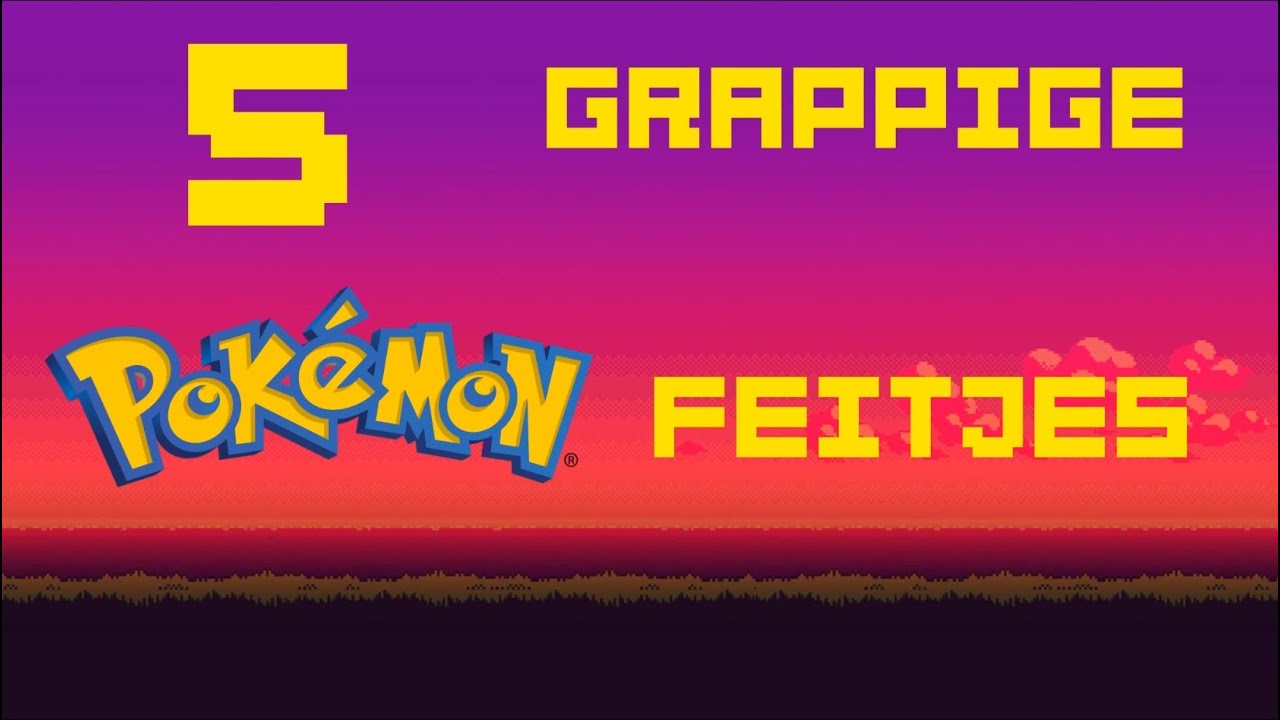 5 Grappige Pokemon Feitjes