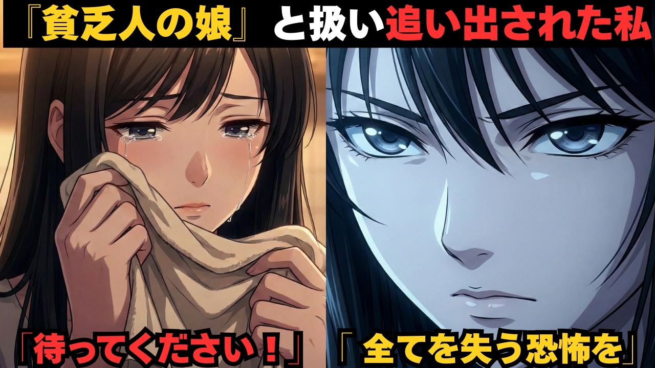 義実家で『貧乏人の娘』と扱い追い出された私→雨宿り先の豪邸「お嬢様、お迎えに上がりました」