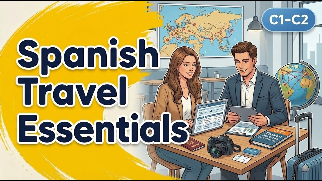 🎥 Learn Spanish Travel Essentials | Advanced Spanish C1–C2