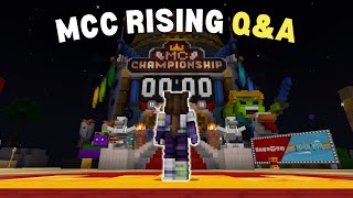 MCC RISING 3 | Answering YOUR Questions!