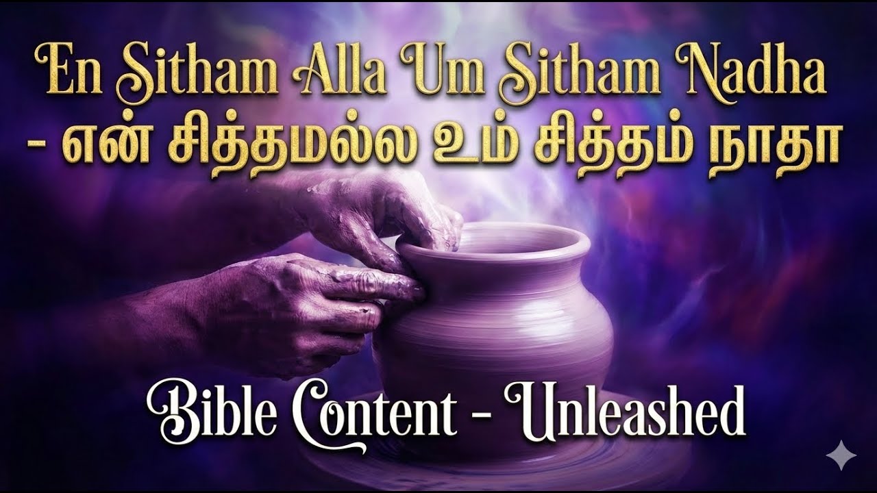 என் சித்தமல்ல உம் சித்தம் நாதா - En Sitham Alla Um Sitham Nadha | Tamil Christian Lyrical Cover Song