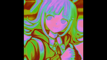 v4mpgirrl open collab - danganronpa chiaki and hajime